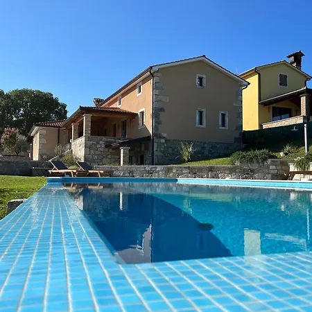 Maroni With Pool - Inner Istria Villa Pazin