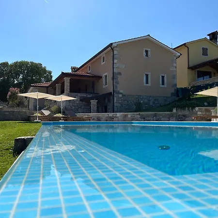 Maroni With Pool - Inner Istria Villa Pazin