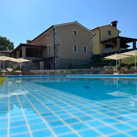 Maroni With Pool - Inner Istria Villa Pazin