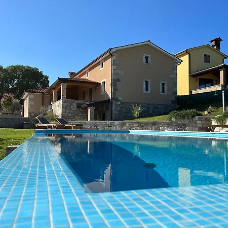 Maroni With Pool - Inner Istria Villa Pazin