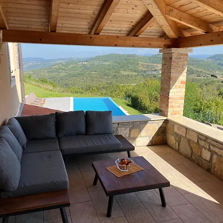 Maroni With Pool - Inner Istria Villa Pazin